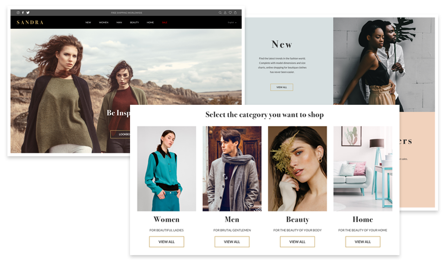 Ecommerce Homepage Best Practices to Create Visual and Welcome Appeal ...