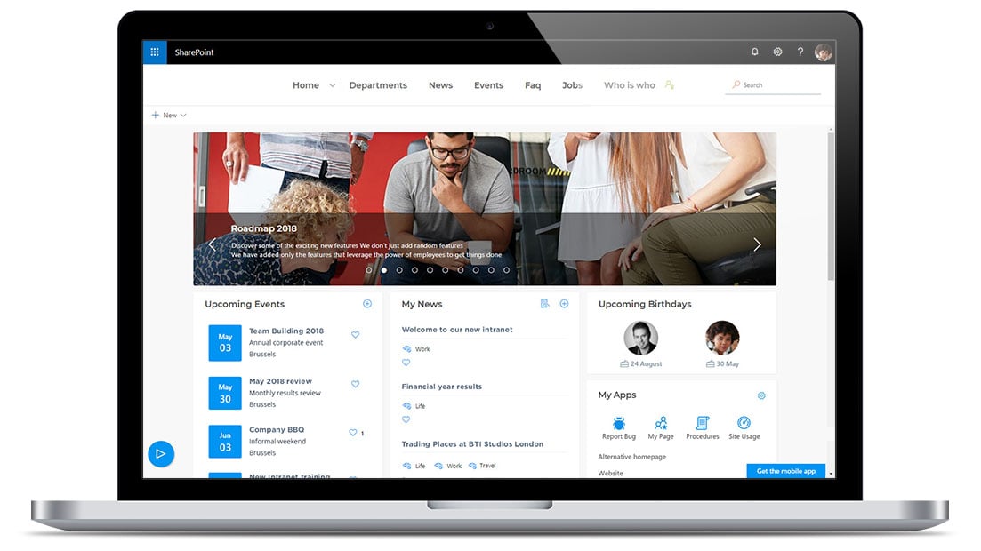 sharepoint intranet product upgrade