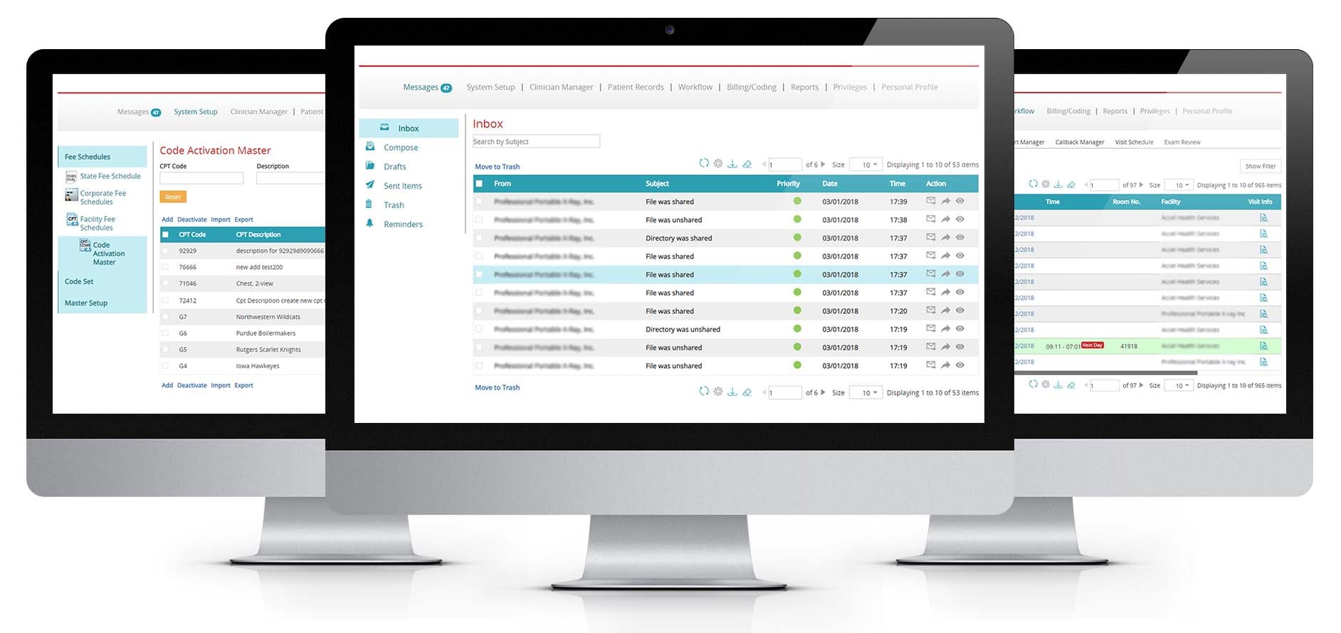 migration of legacy enterprise management system to java and javascript 3 screens