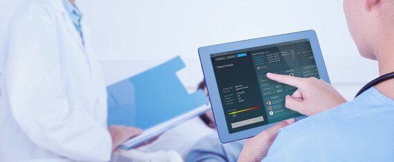 تطوير تطبيق آيباد لطاقم التمريض في المستشفيات لمجموعة طبية نمساوية