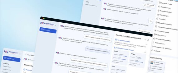 AI Telehealth Chatbot PoC and Investor Pitch Deck for Prognostic Optimization Group