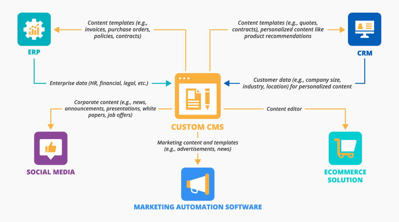 Custom CMS integrations - ScienceSoft